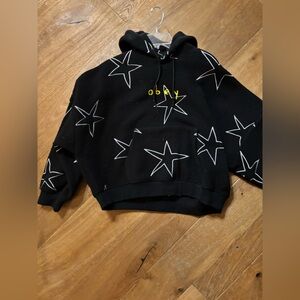 Obey Black Star-Patterned Jacket